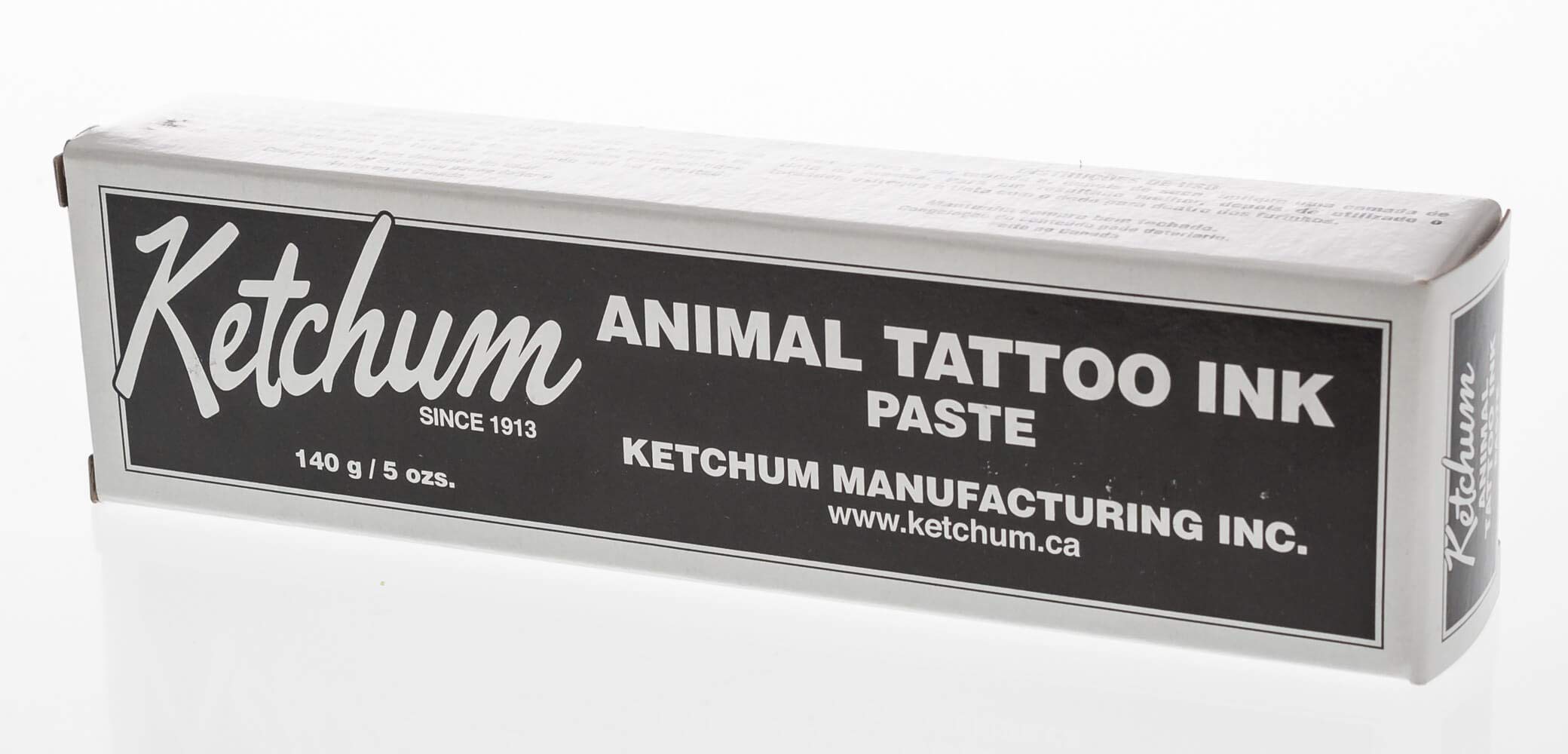 Amazon.com: Ketchum Animal Tattoo Ink - Black Paste 5oz. : Beauty
